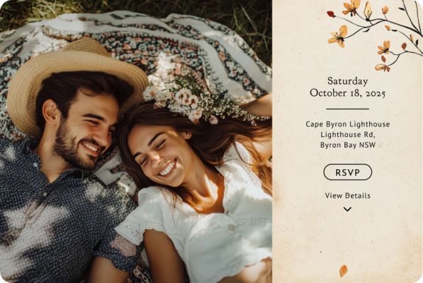 Create your free wedding website